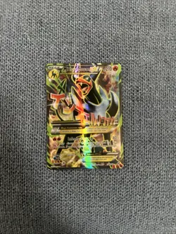 Pokemon TCG M Houndoom EX Ultra Rare Full Art 154/162 Breakthrough - Image 1
