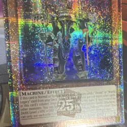 Yu-Gi-Oh Girsu the Orcust Mekk-Knight RA03-EN026 Quarter Century Secret Rare 1s… - Image 2