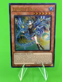 Yu-Gi-Oh Burst Protocol Elfnote Tinia Ultra Rare BPRO-EN011 NM!!! - Image 1