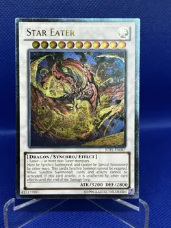 Yugioh! Star Eater JOTL-EN047 Ultimate Rare Unlimited NM - Image 1