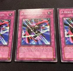 Yu-Gi-Oh! A Hero Emerges IOC-104 Common 1st Edition VLP x3 Clean Playset - Image 3