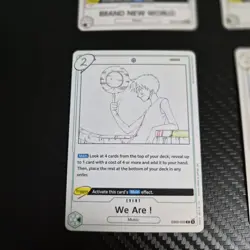 Anime 25th Collection EB02 Music Event We Are One Piece TCG ENGLISH SET OF 6 - Image 2