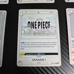 Anime 25th Collection EB02 Music Event We Are One Piece TCG ENGLISH SET OF 6 - Image 3