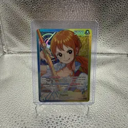 Nami - OP11-041 - Alt Art Leader - A Fist of Divine Speed - One Piece - English - Image 1
