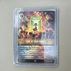 Disney Lorcana Look At This Family - Ursula's Return 207/204 [Enchanted] - Image 3