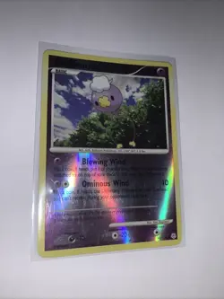 Pokemon TCG Card Drifloon 46/130 Diamond & Pearl Base Set Reverse Holo MP - Image 1
