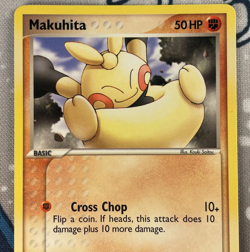 Makuhita 54/106 Non Holo EX Emerald Vintage Pokemon Card 2005 NM - Image 2