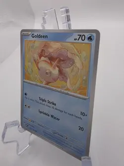 2023 Pokemon TCG Goldeen 118 Scarlet & Violet 151 MEW Reverse Holo Card NM+ - Image 3