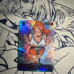 ONE PIECE Nami Sexy Goddess Waifu Anime Doujin Card Signature Card - Image 1
