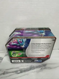 Sealed Paradox Destinies Iron Leaves ex Tin Pokemon Trading Card (SHIPS FAST) - Image 2