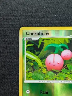 NM Pokemon Cherubi Reverse Holo Card 60/99 Arceus - Image 2