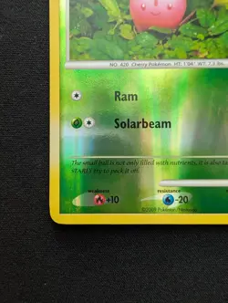 NM Pokemon Cherubi Reverse Holo Card 60/99 Arceus - Image 4