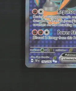 Iron Boulder ex 192/162 Temporal Forces Full Art Ultra Rare Holo Pokemon Card NM - Image 5