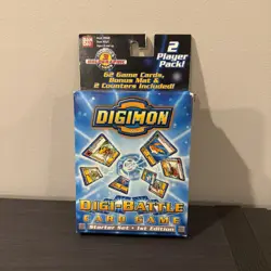 DIGIMON DIGI-BATTLE STARTER SET CARD DECK 1st EDITION - Vintage - Image 1