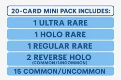 Pokemon TCG Mystery Pack Lot 20 Cards Guaranteed Ultra Rare & Holos 1-15 Packs - Image 2