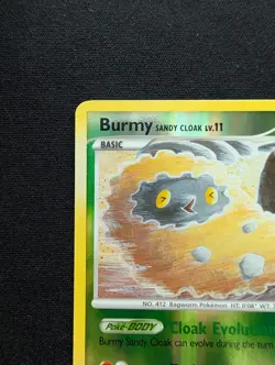 NM Pokemon Burmy Reverse Holo Card 57/99 Arceus - Image 2