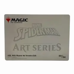 Silk Web Weaver (39/54) Art Card MTG Spider‑Man ASSPM EN NM - Image 2