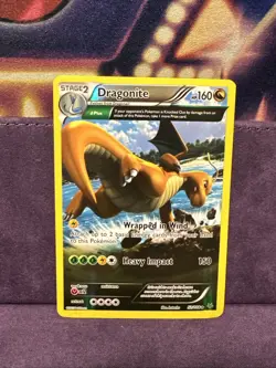 Pokemon TCG Dragonite XY Roaring Skies 52/108 Reverse Holo Rare Card - Image 1