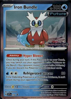 Iron Bundle - 058 (Prerelease) Promo SV: Scarlet & Violet Promo Cards 058 NM - Image 1