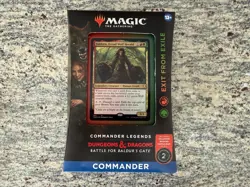Commander Legends: Battle for Baldur's Gate - Exit from Exile Commander Deck MTG - Image 1