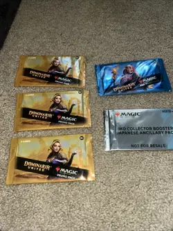 5x Magic The Gathering Promo Packs As Seen in Pictures - Image 1