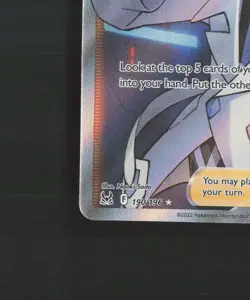 Colress's Experiment 190/196 Lost Origin Full Art Ultra Rare Pokemon Card NM - Image 5
