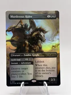 Murderous Rider 1981 Rainbow Foil Secret Lair Frank Frazetta SLD MTG NM - Image 1