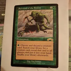 played MTG Survival of the Fittest Exodus EXO #129 Rare Reserved List MP - Image 1