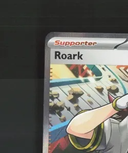Roark 242/182 Paradox Rift Full Art Ultra Rare Holo Pokemon Card NM - Image 3