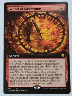 Wheel of Misfortune Extended Art R Commander Legends 672 NM MTG Magic - Image 3