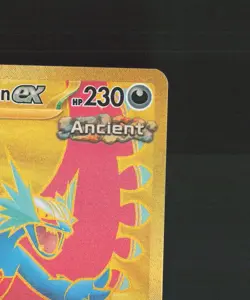 Roaring Moon ex 262/182 Paradox Rift FA Gold Secret Rare Holo Pokemon Card NM - Image 4