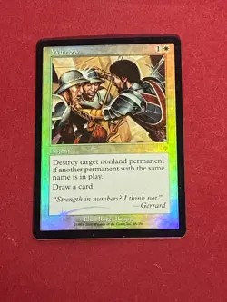 MTG FOIL Winnow Invasion Magic the Gathering - Image 1