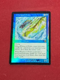MTG FOIL Whirlpool Drake Apocalypse Magic the Gathering - Image 1