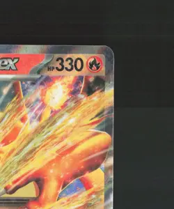 Charizard ex SVP 161 Scarlet & Violet Black Star Promo Holo Pokemon Card DMG - Image 4