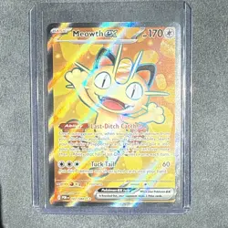 Pokemon TCG Meowth 107/088 Perfect Order Ultra Rare 10 Potential NM Pack Fresh - Image 1