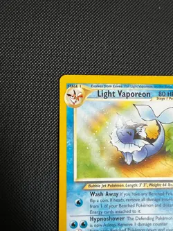 Light Vaporeon 52/105 Pokemon Neo Destiny English Uncommon - Image 4