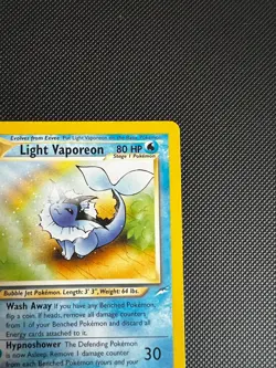 Light Vaporeon 52/105 Pokemon Neo Destiny English Uncommon - Image 5