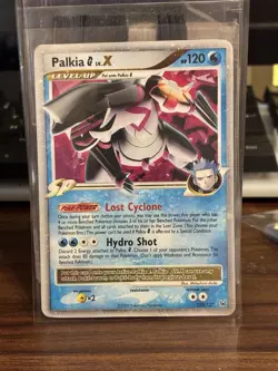 Pokemon TCG Palkia G LV.X Ultra Rare Card 125/127 Platinum LP - Image 1