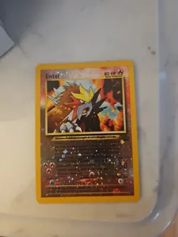 Pokemon TCG Entei Wizards Black Star Promos 34 Holo Promo - Image 1