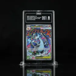 2025 Pokemon Mega Charizard X EX Phantasmal Flames Black Star Promo #023 TAG 8 - Image 1