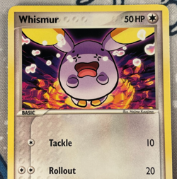 Whismur 73/106 Non Holo EX Emerald Vintage Pokemon Card 2005 NM - Image 2