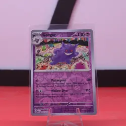 2023 Pokemon TCG Scarlet & Violet 151 MEW-EN Reverse Holo Rare 094 Gengar - Image 1