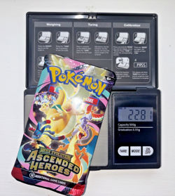HEAVY 22.81g Pokemon TCG Ascended Heroes Booster Pack(SEALED) 🔥Trusted Seller🔥 - Image 1