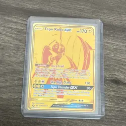 The Pokemon Company Tapu Koko GX SV93/SV94 Hidden Fates Shiny Vault Holo 170 HP - Image 1