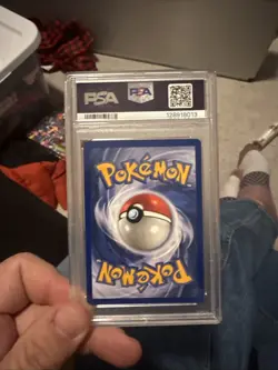 Pokemon 1999 Fossil Moltres #12 First Edition PSA 8 Graded - Image 2