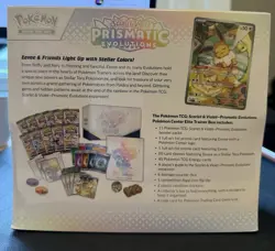 Pokemon TCG Prismatic Evolution Pokemon Center Elite Trainer Box ETB New Sealed - Image 2