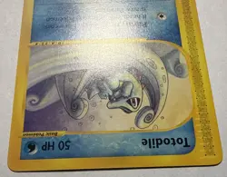 Totodile 135/165 Non Holo Expedition E-Reader Pokemon Light Play - Image 3