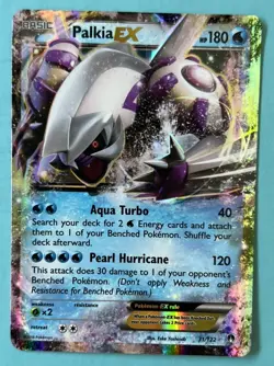Pokemon TCG Palkia EX 31/122 XY Breakpoint 2016 Holo Ultra Rare - Image 1