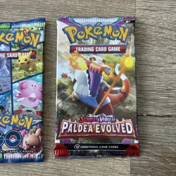 Pokemon Booster Pack Lot x4 Sealed Lost Origin Fusion Strike GO Paldea - Image 5