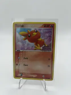 Pokemon TCG Torchic Ex Holon Phantoms Holo 83/110 - Image 1
